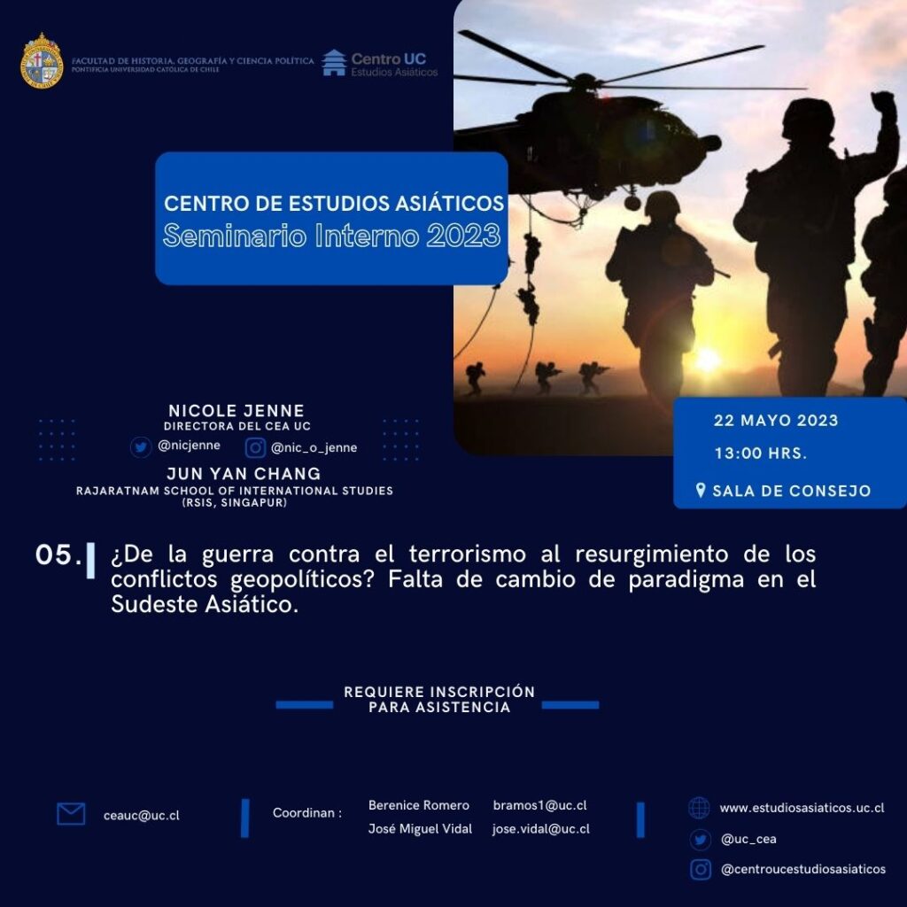 Seminario Interno: Nicole Jenne y Jun Yan Chang